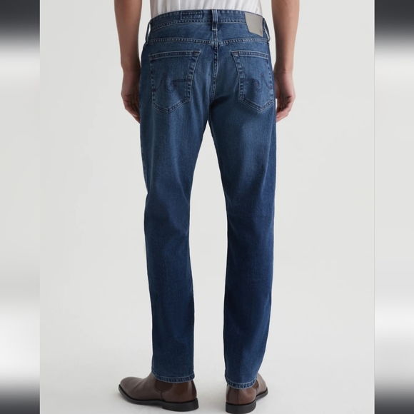 Ag Adriano Goldschmied The Graduate Tailored Leg Blue Denim Jeans Mens S… - Picture 2 of 14